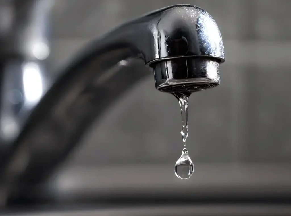 how much water does a dripping faucet waste